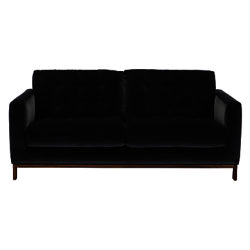 Furia Odyssey Medium Velvet Sofa, Marco Steel Marco Steel